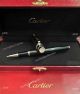 High Quality Replica Cartier Santos de Rollerball Pen Green and Silver (3)_th.jpg